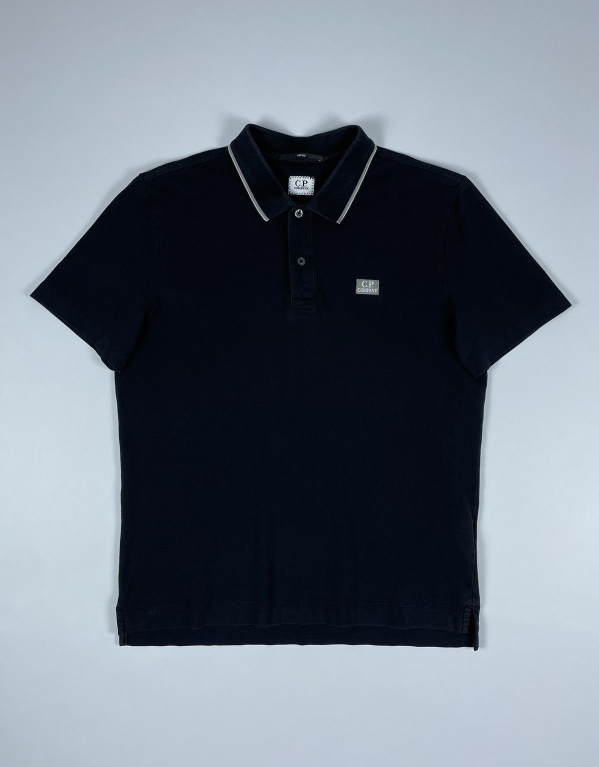C.P. Company C.P. Company Vintage Polo distressed shirt Size US M / EU 48-50 / 2 - 1 Thumbnail
