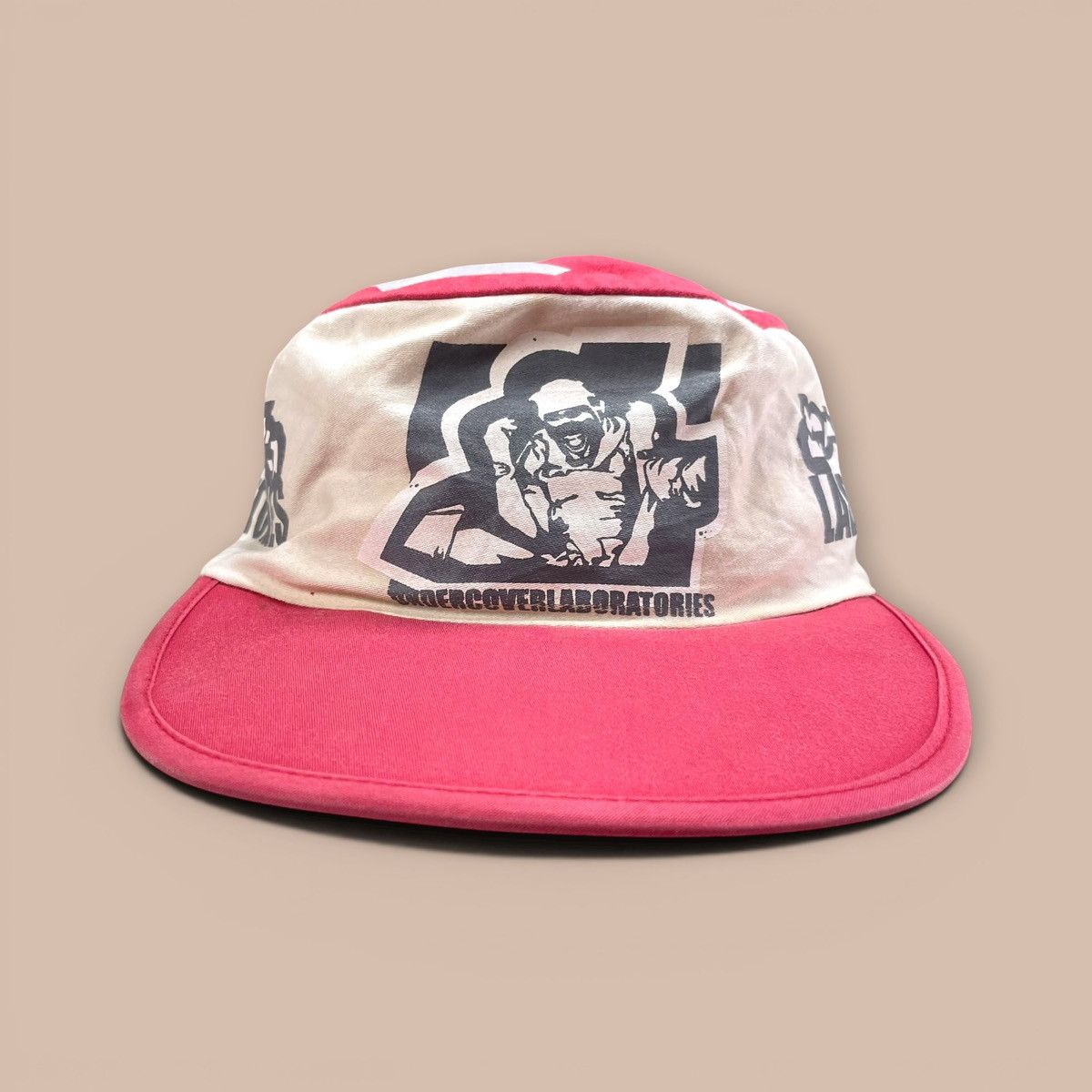 Undercover OG 2002 UNDERCOVER LABORATORIES 2002SS HAZE Skull Work Cap Size ONE SIZE - 9 Thumbnail