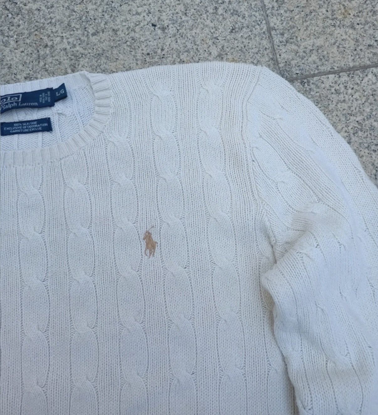 Polo Ralph Lauren Vintage Polo Ralph Lauren silk sweter Size US L / EU 52-54 / 3 - 4 Thumbnail