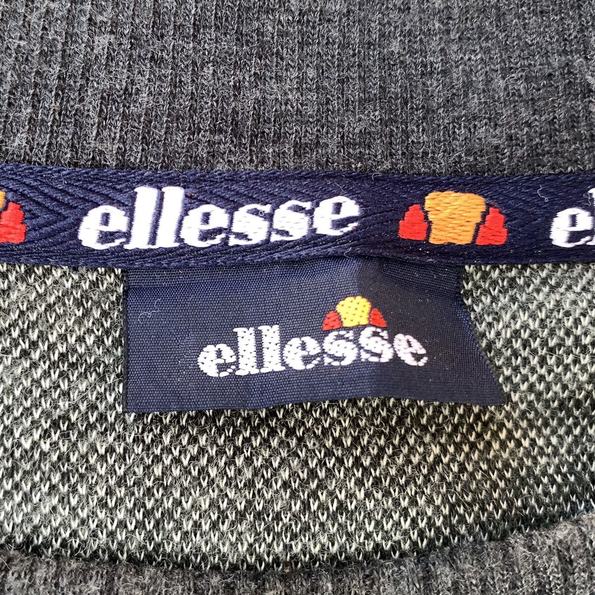 Ellesse × Vintage Vintage 90s Wool Ellesse Sweatshirt Embroidered Logo Size US L / EU 52-54 / 3 - 10 Thumbnail