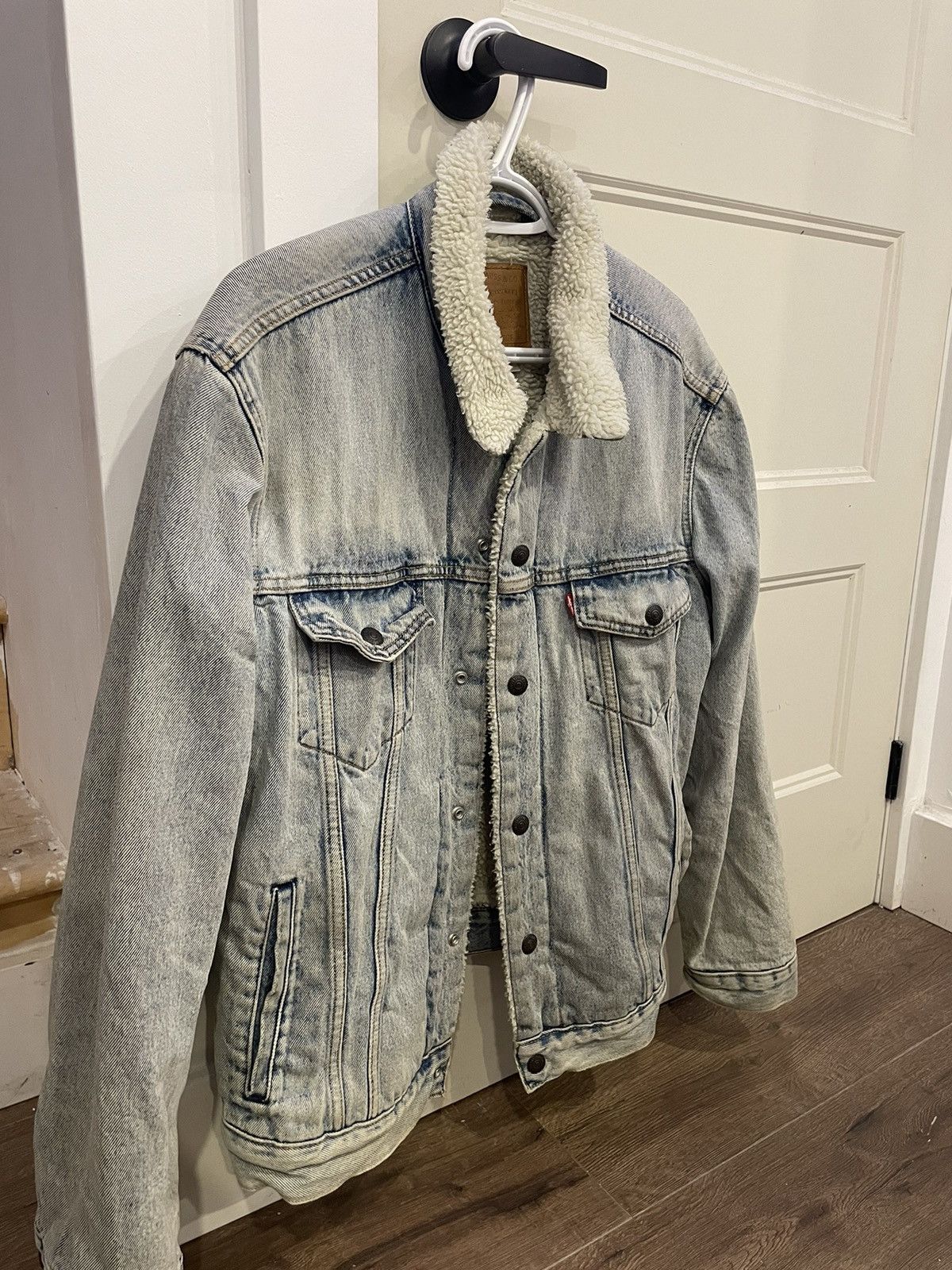 Levi's Vintage Clothing Levis Denim Jacket / synthetic wool Size US M / EU 48-50 / 2 - 4 Thumbnail