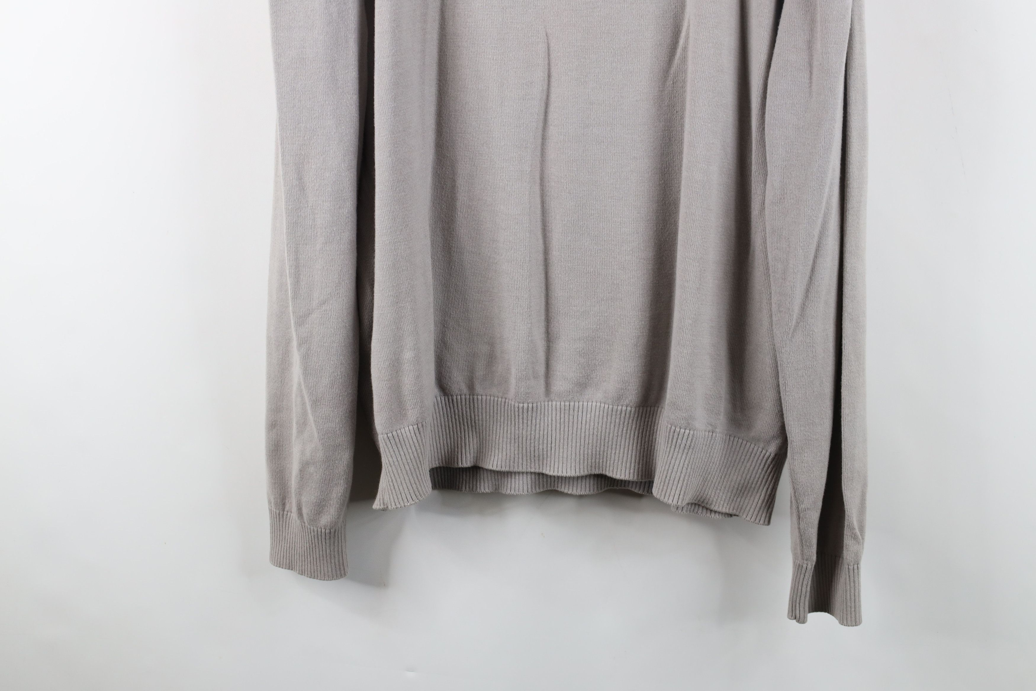 Vintage Vintage Maumee Bay Golf Course Half Zip Knit Sweater Gray Size US XL / EU 56 / 4 - 12 Thumbnail
