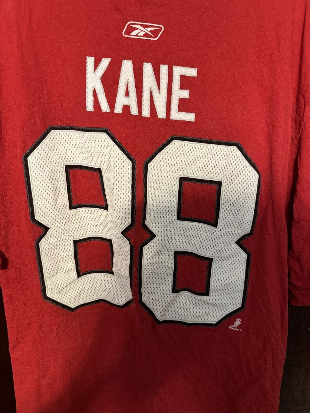 Reebok Chicago Blackhawks Reebok Patrick Kane Tee Red Men’s Sz XXL Size US XXL / EU 58 / 5 - 5 Thumbnail