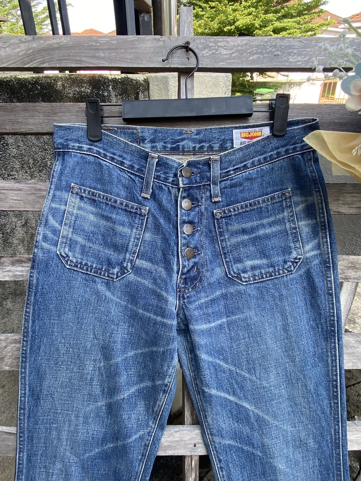 Big John Vintage Big John Jeans flared, bell-bottom and patch pockets Size US 30 / EU 46 - 4 Thumbnail