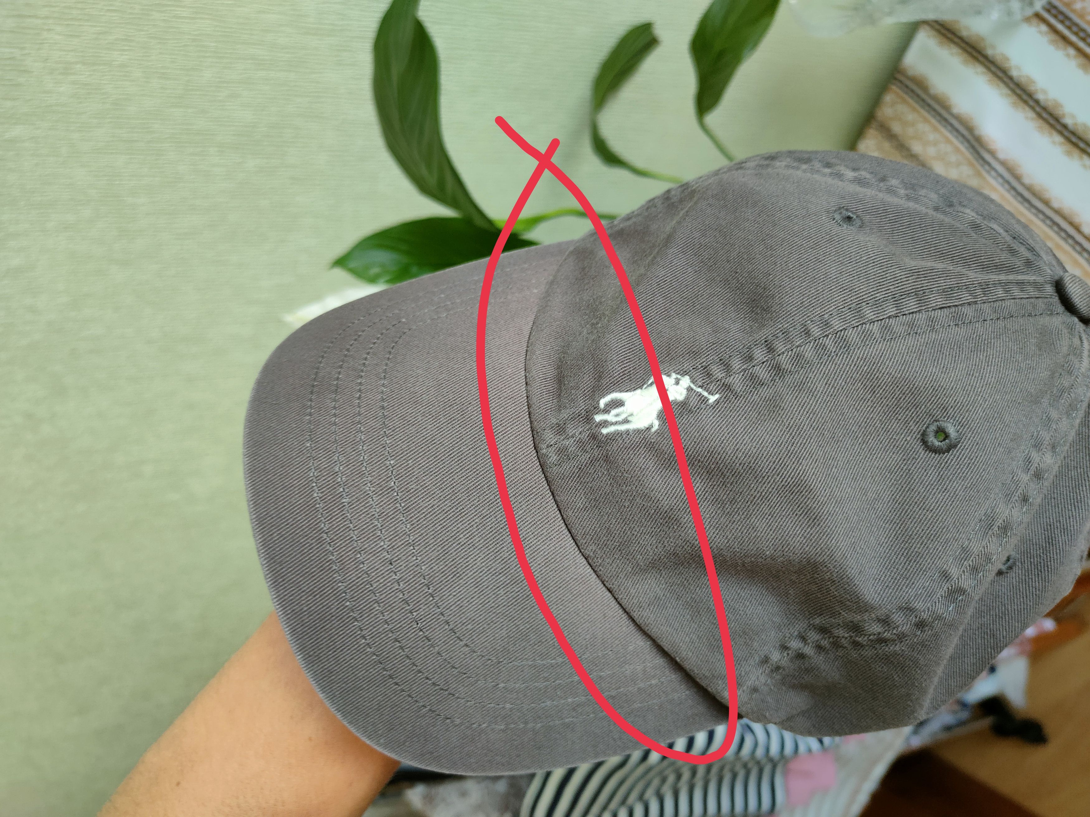 Polo Ralph Lauren Polo Ralph Lauren Gray Cap RL Polo Cap Size ONE SIZE - 13 Thumbnail
