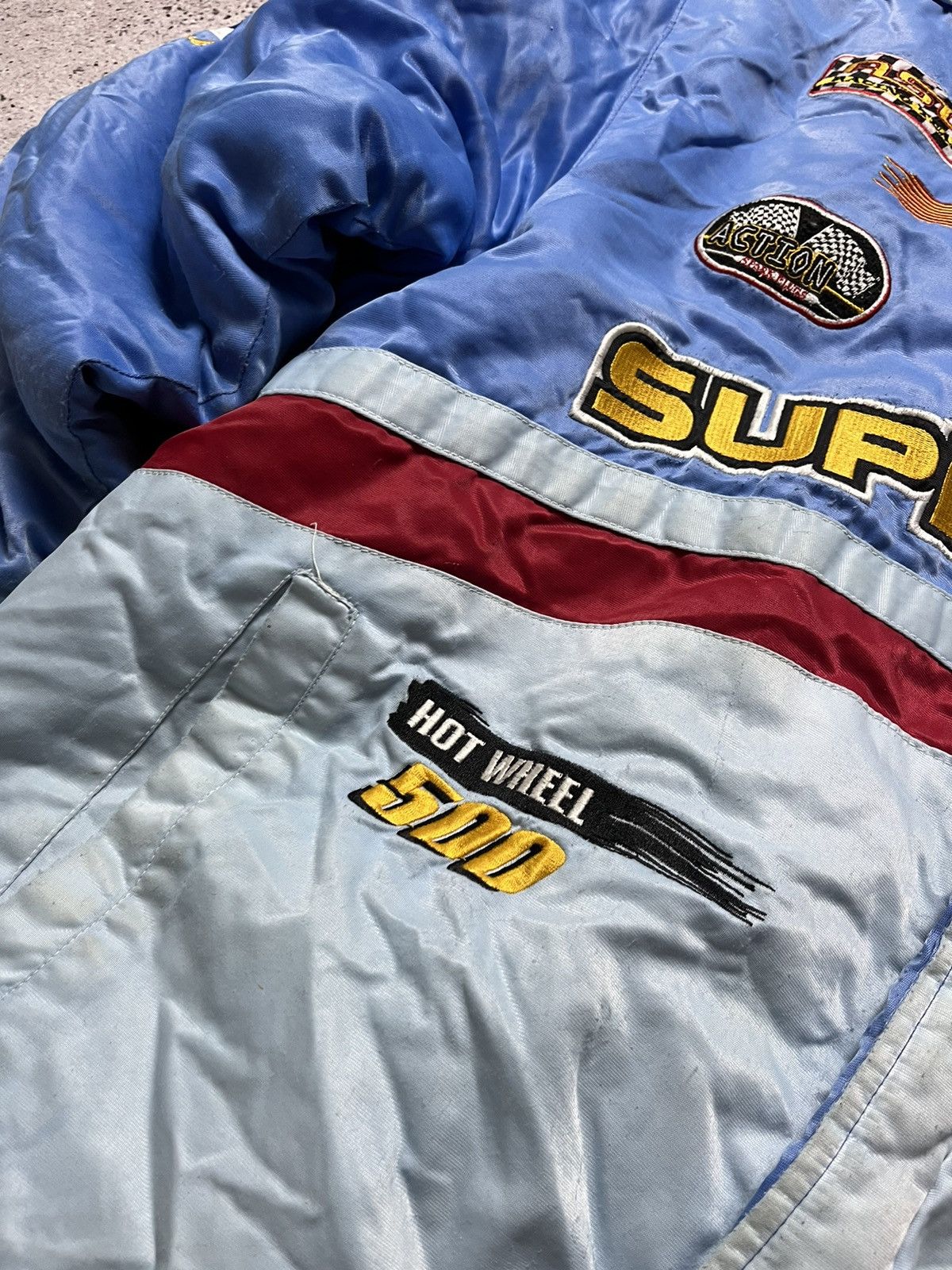 Vintage Supersonic Racing Jacket Rare Y2K M&M Hot Wheel 500 Size US XL / EU 56 / 4 - 3 Thumbnail