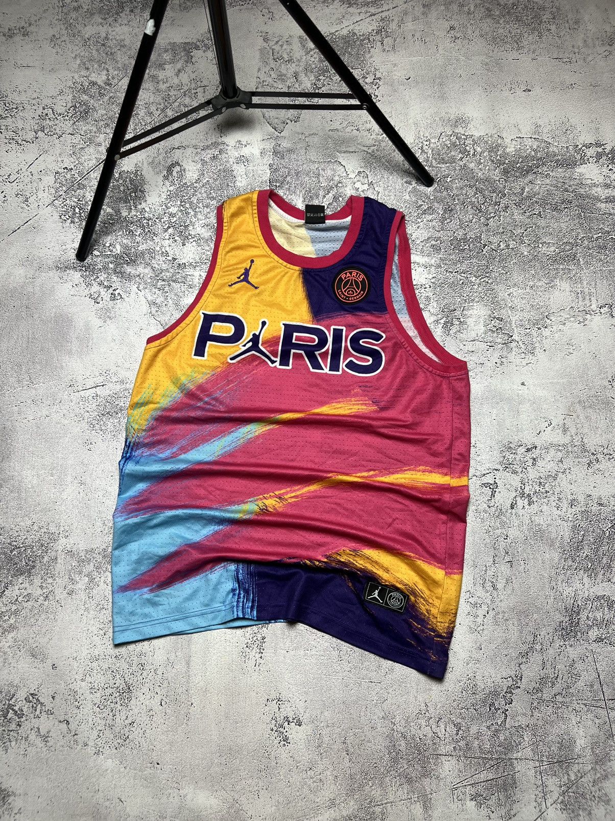 Soccer Jersey Vintage NIKE AIR JORDAN PARIS SAINT GERMAIN PSG BASKETBALL JERSEY 23 Grailed