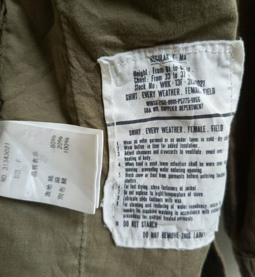 GOA Vintage Military GOA Women’s Field (Fits Small / Slim Men) Size XL / US 12-14 / IT 48-50 - 7 Thumbnail
