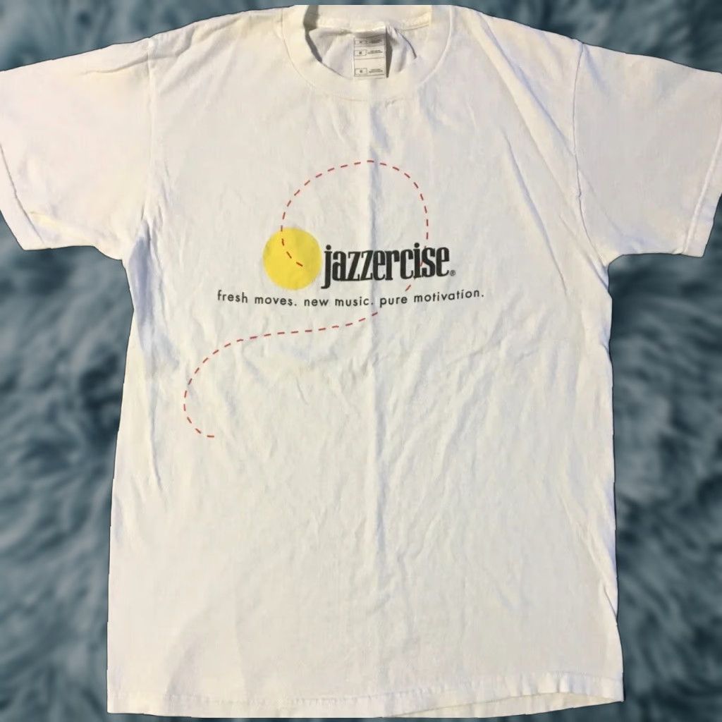 DANCER VINTAGE Jazzercise Fresh Moves Faded Promo Shirt M Ballet Theatre Dance Grunge 90s Shirt Mens Size US M / EU 48-50 / 2 - 1 Thumbnail