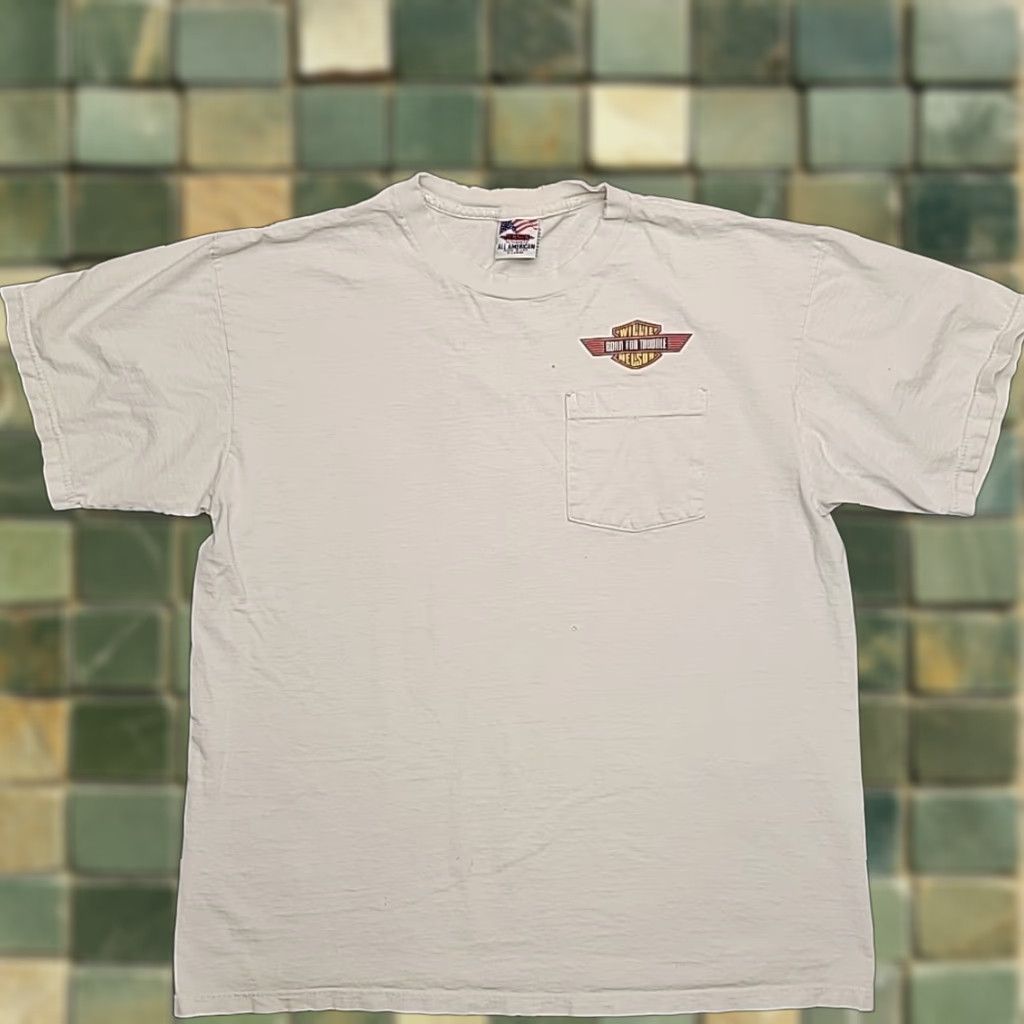 Vintage VINTAGE Willie Nelson Shirt Mens XL American Legend Country Made In The USA Tee Size US XL / EU 56 / 4 - 1 Thumbnail