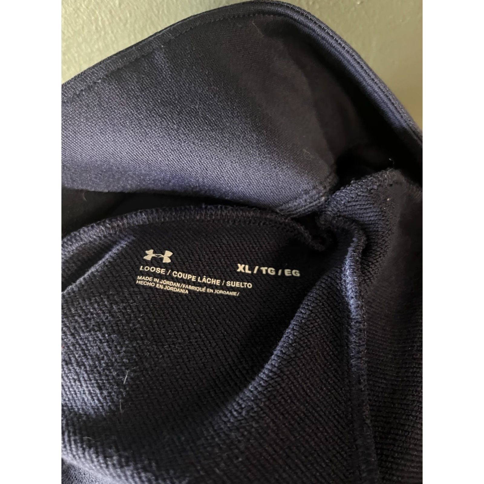 Under Armour Under Armour Womens Blue Cropped Athletic Pants XL Drawstring Size 40" / US 18 - 3 Thumbnail