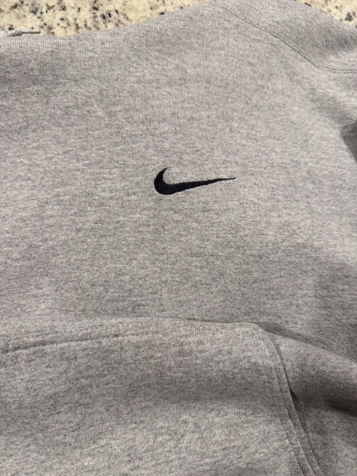 Nike Nike grey "classic" hoodie vintage Size US XL / EU 56 / 4 - 2 Thumbnail