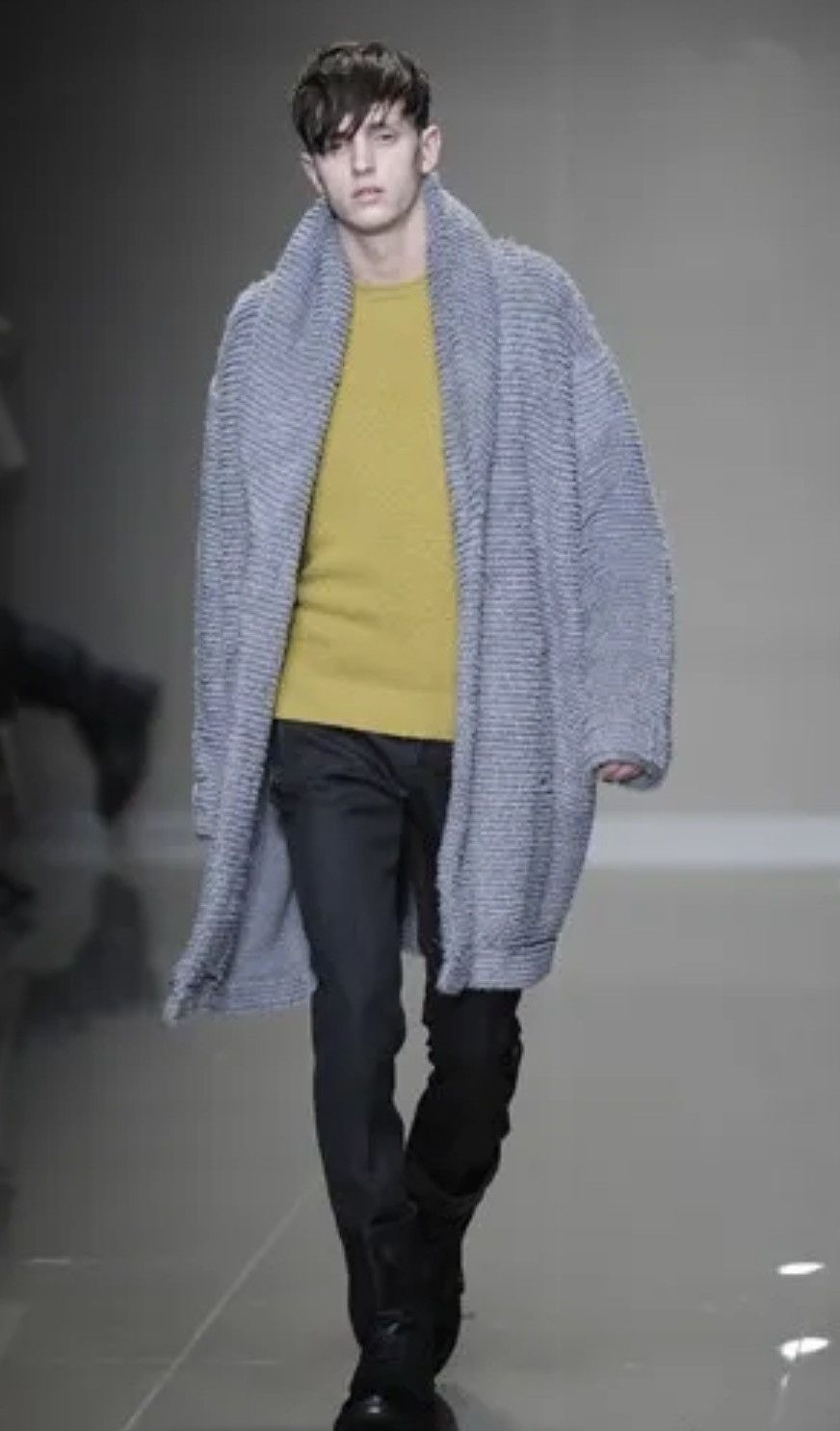 Burberry Prorsum RARE FW10 Gray Overcoat Cardigan