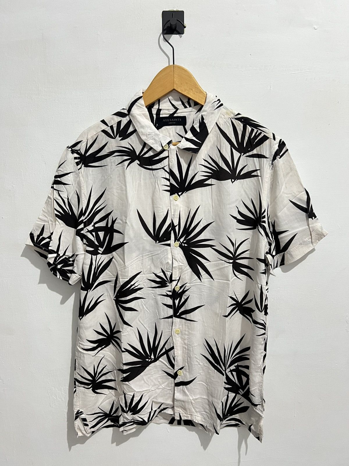 Allsaints × Designer Allsaints Bhuton SS Shirt Size US M / EU 48-50 / 2 - 1 Thumbnail