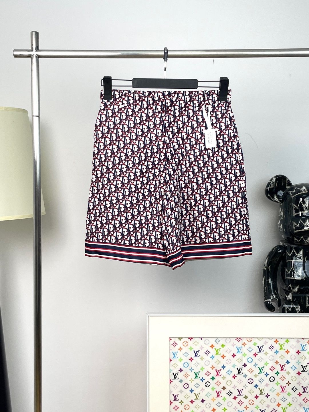 Dior Dior Oblique Silk Shorts Size 30 Size US 30 / EU 46 - 1 Thumbnail