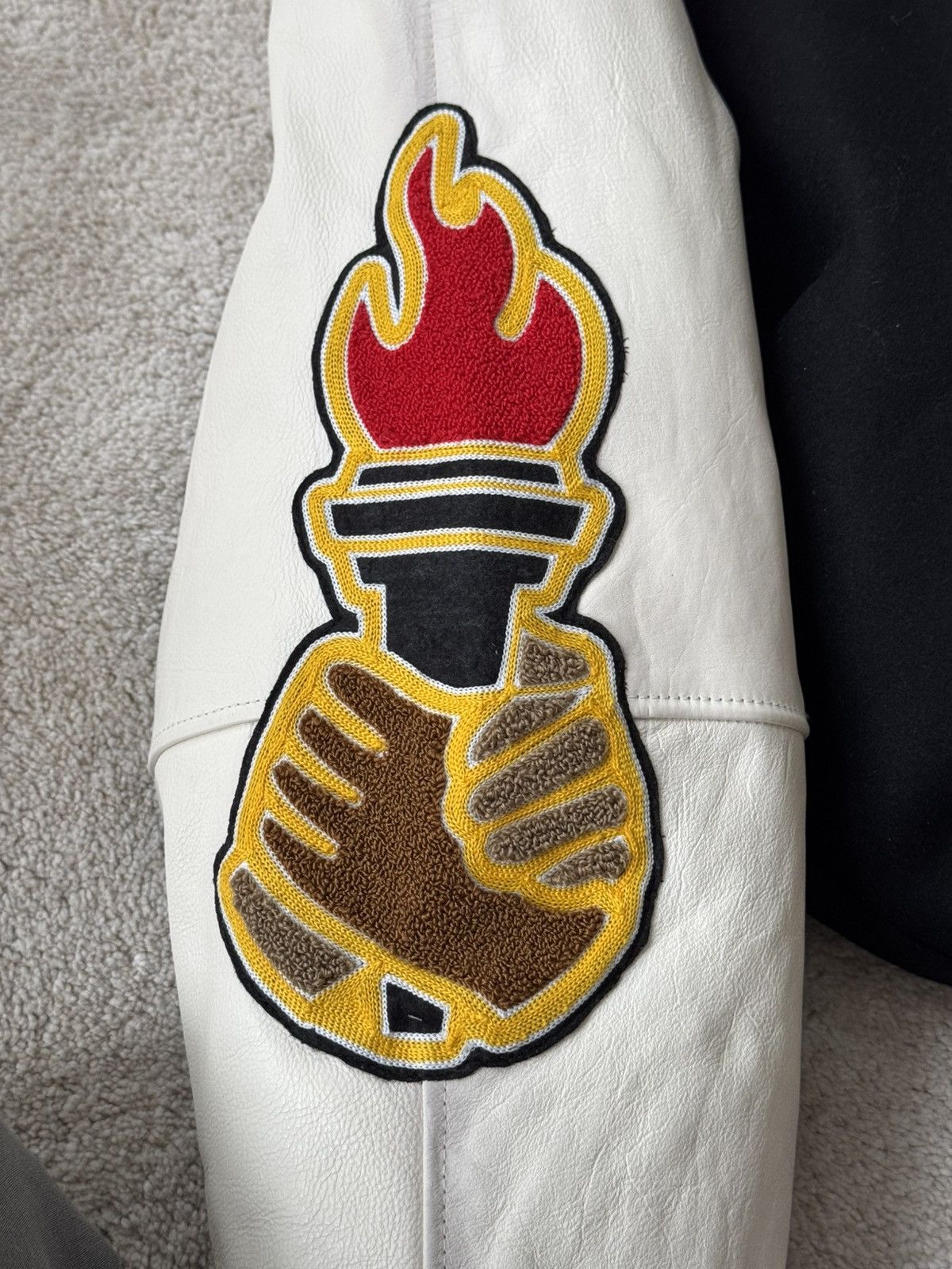 H&M × Heron Preston H2 leather jacket Size US XL / EU 56 / 4 - 4 Thumbnail