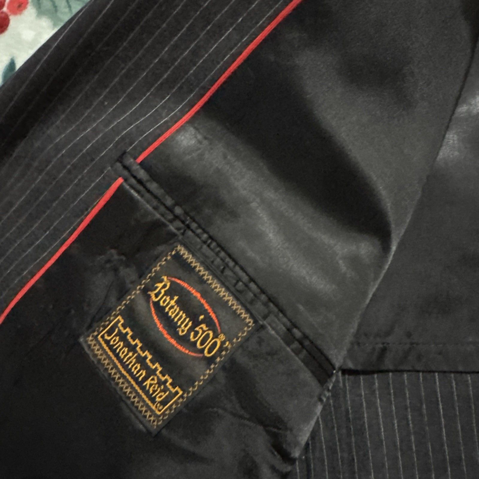 Other Jonathan Reid Botany 500 Pinstripe Blazer ( See Measurement Size 48R - 3 Thumbnail