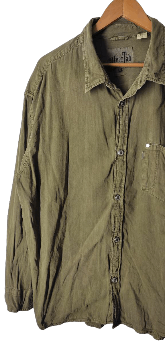 Levi's VINTAGE LEVIS SILVERTAB OVERSHIRT TEE Size US L / EU 52-54 / 3 - 4 Thumbnail