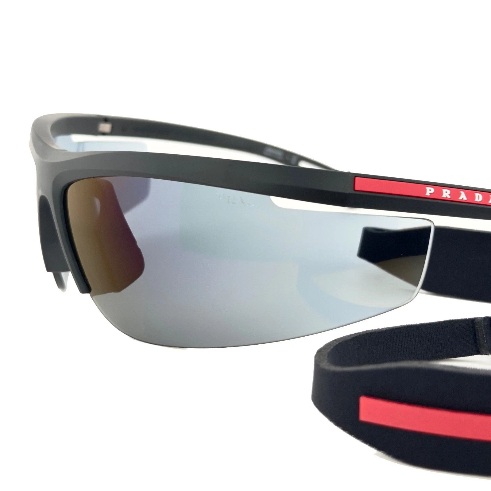 Prada PRADA A02 Linea Rossa Sport Active Wrap Sunglasses PSA02S Size ONE SIZE - 7 Thumbnail