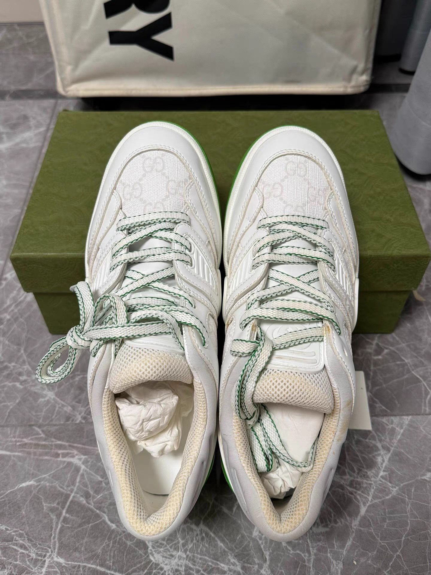 Gucci Gucci Basket Sneakers K6 Size US 6.5 / IT 36.5 - 7 Thumbnail