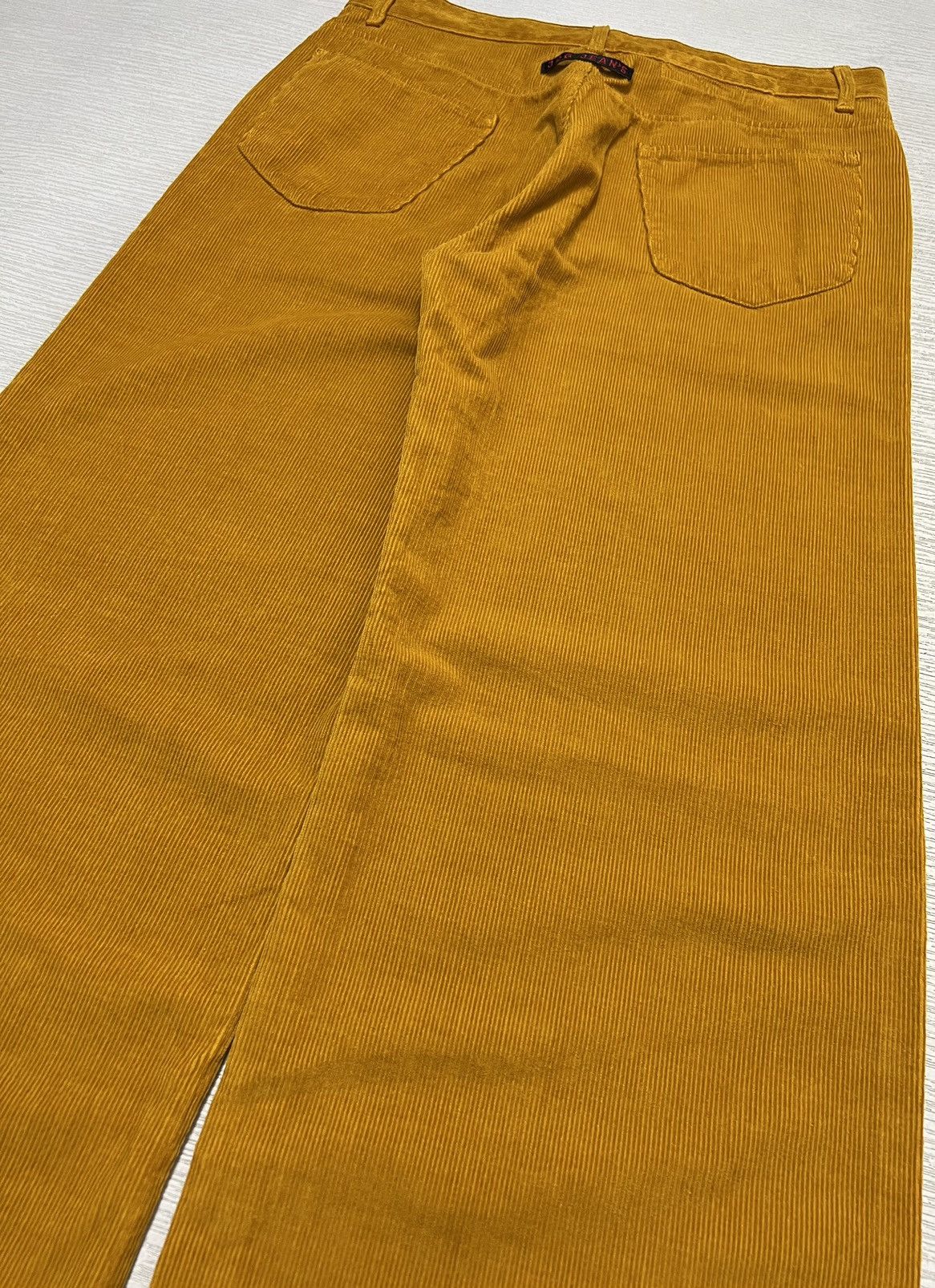 Jean Paul Gaultier Jean Paul Gaultier - Corduroy Wide Leg Velvet Trousers Size US 30 / EU 46 - 12 Thumbnail