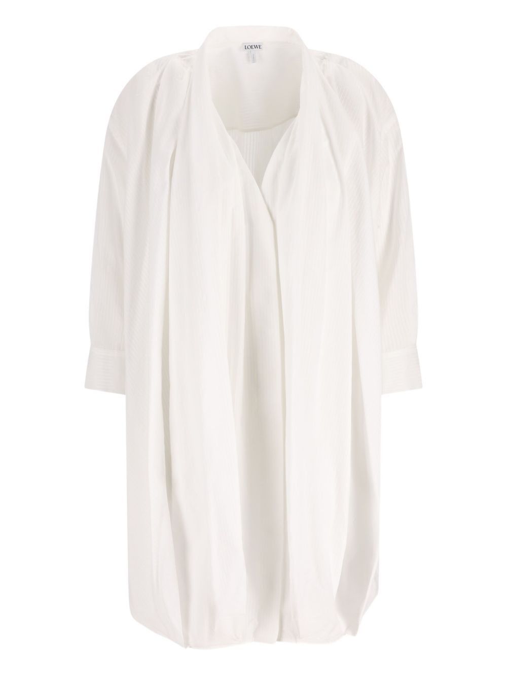 Loewe COTTON DRAPED DRESS Size XS / US 0-2 / IT 36-38 - 1 Thumbnail