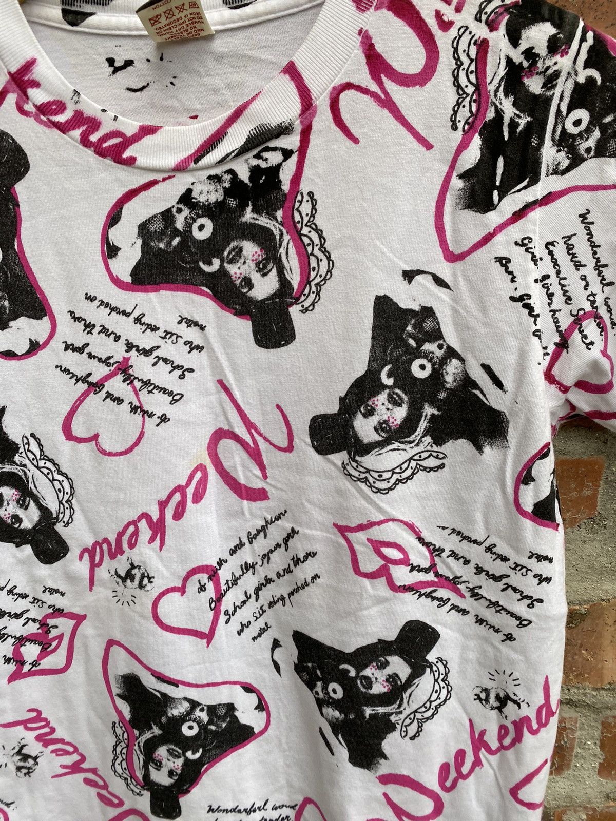 Yasuyuki Ishii 1990s RNA DNA Punk tee Size M / US 6-8 / IT 42-44 - 4 Thumbnail