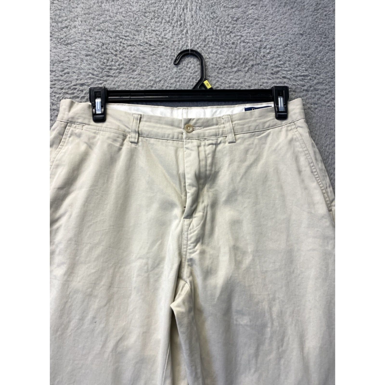 Polo Ralph Lauren VINTAGE Polo Ralph Lauren Men Chino Pants 34x30 Casual Business Travel Classic Fit Beige Cotton Size US S / EU 44-46 / 1 - 2 Thumbnail