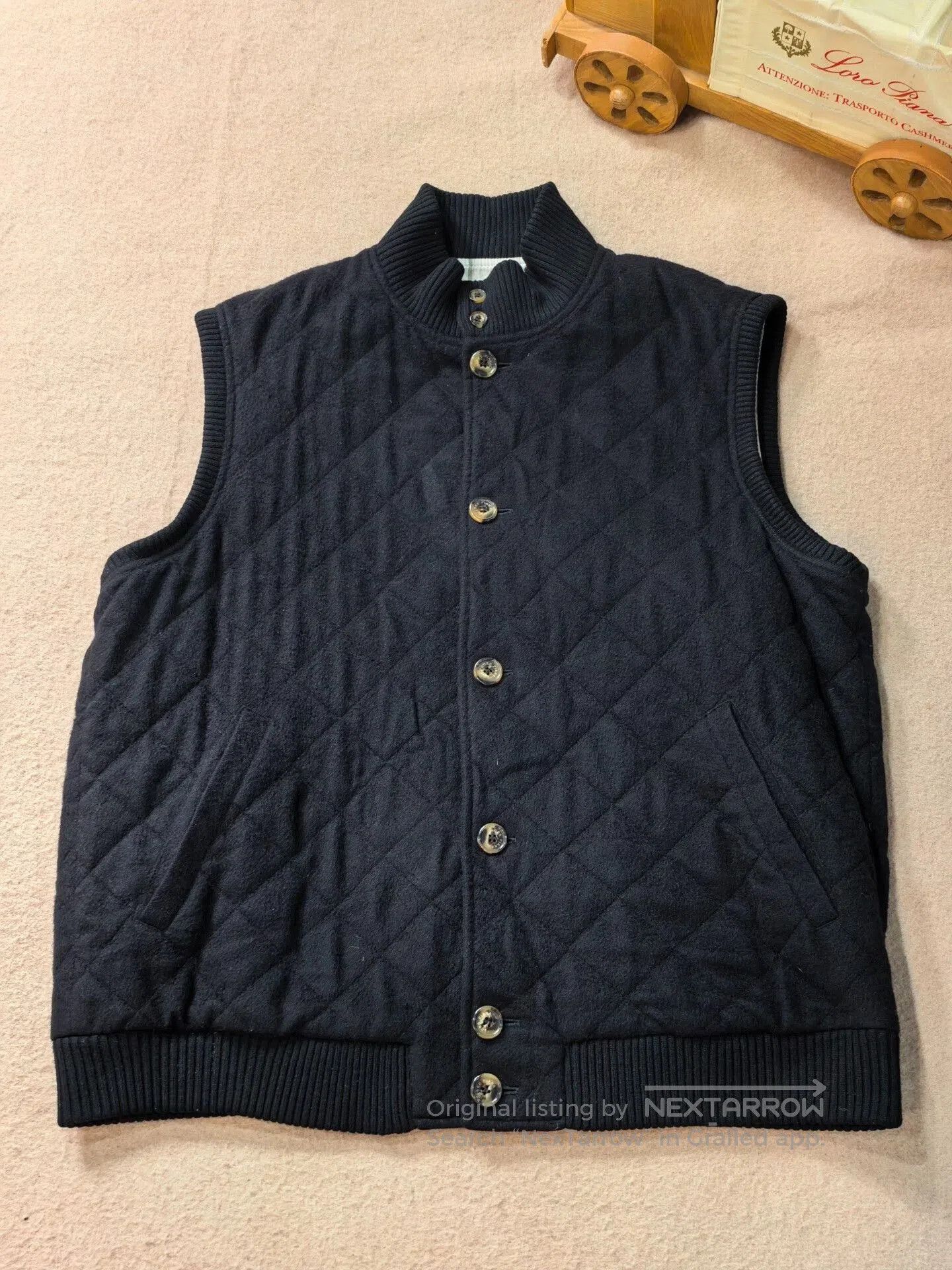 Loro Piana Loro Piana Men's Cashmere Vest. Size US XL / EU 56 / 4 - 1 Thumbnail