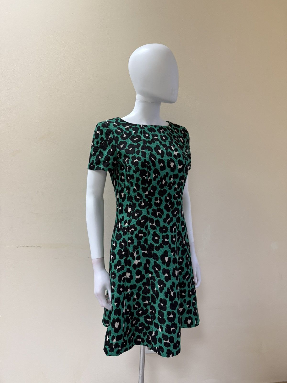 Blumarine Blugirl Blumarine Green Short Sleeve Mini Dress Size S-M Size S / US 4 / IT 40 - 4 Thumbnail