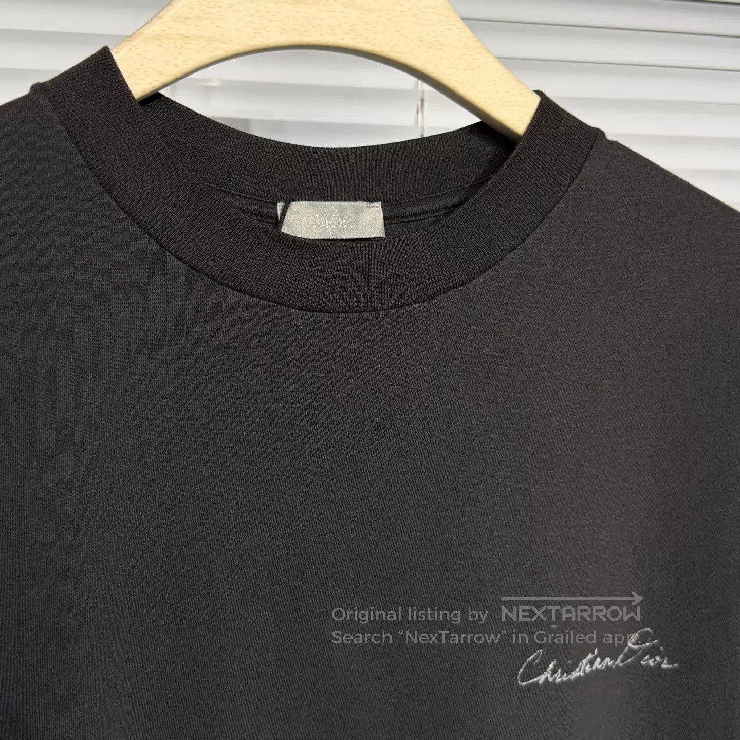 Dior Black Lily of the Valley Print Short Sleeve Shirt. Size US XS / EU 42 / 0 - 3 Thumbnail