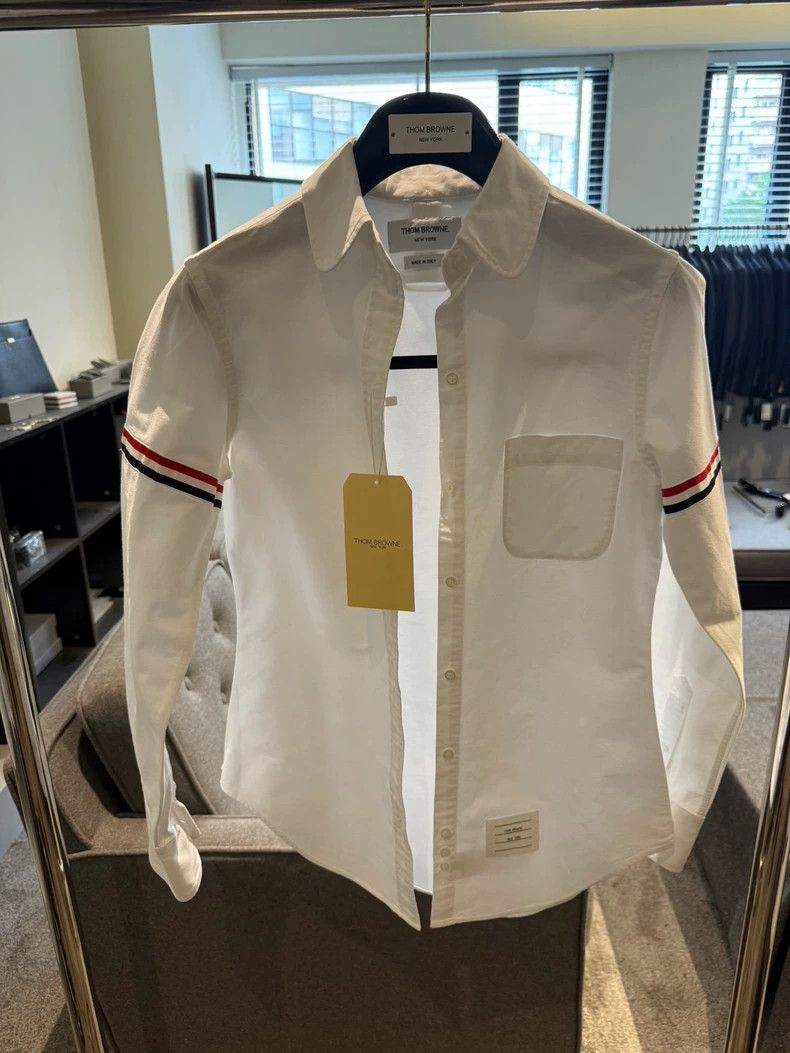 Thom Browne Classic double-sleeved shirt 2505-Nextarrow