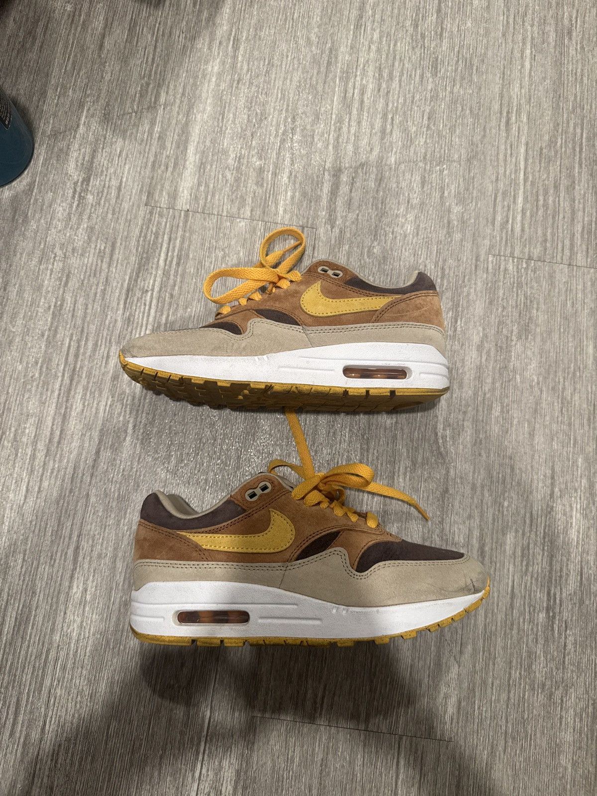 Nike Air Max 1 PRM “Ugly Duckling Pecan” Size US 6 / IT 36 - 2 Thumbnail