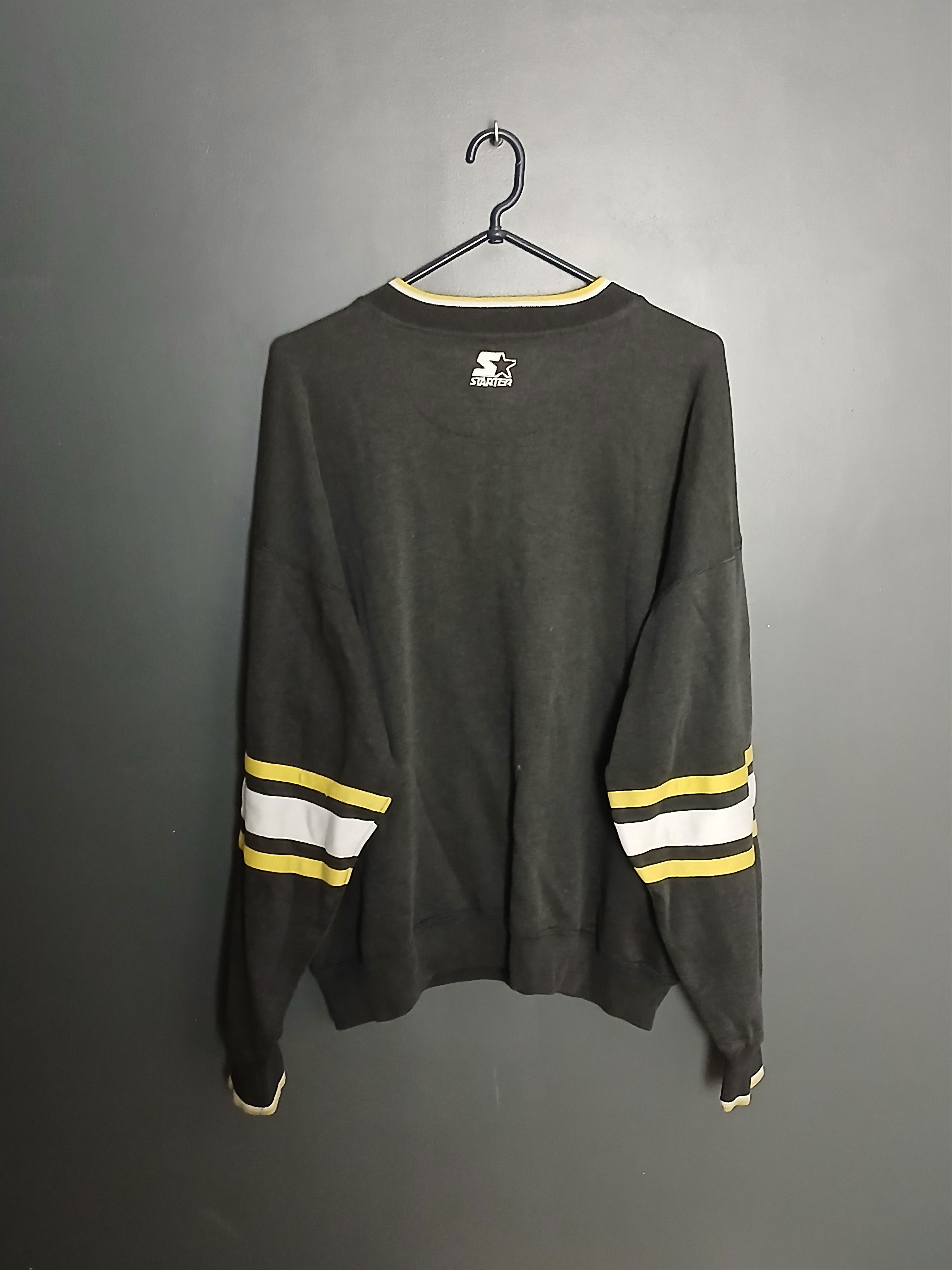 NHL × Starter × Vintage Vintage Starter NHL Pittsburgh Penguins Hockey Sweatshirt Size US XL / EU 56 / 4 - 2 Thumbnail