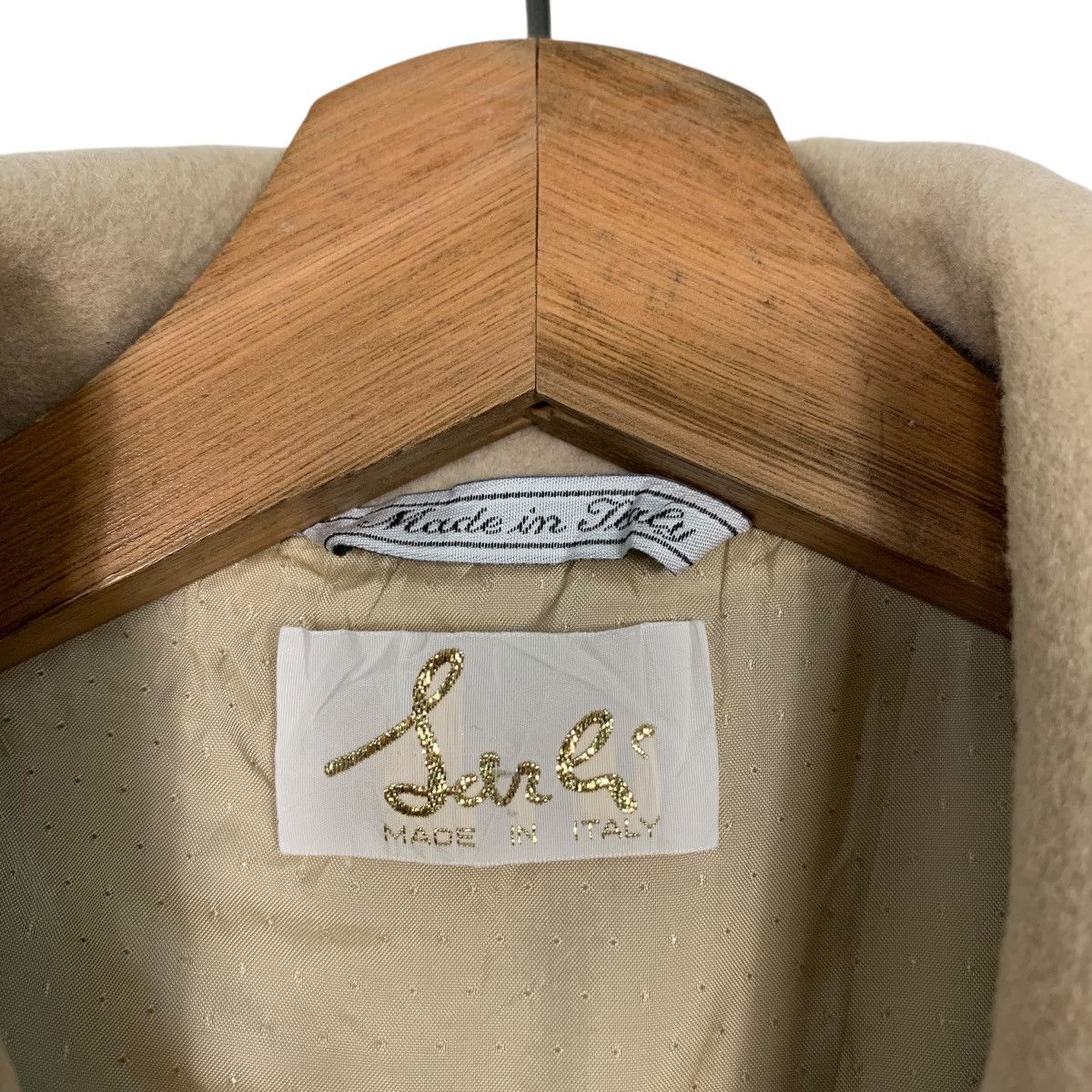Other Vintage JENNI Double Breast Wool Blend Coat #2926-C132 Size L / US 10 / IT 46 - 15 Thumbnail