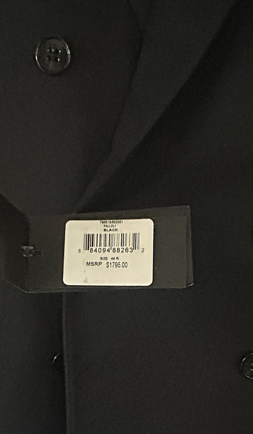 Ralph Lauren Black Label Ralph Lauren Black Label DB Blazer Black 44R Italy Wool Size 42R - 7 Thumbnail