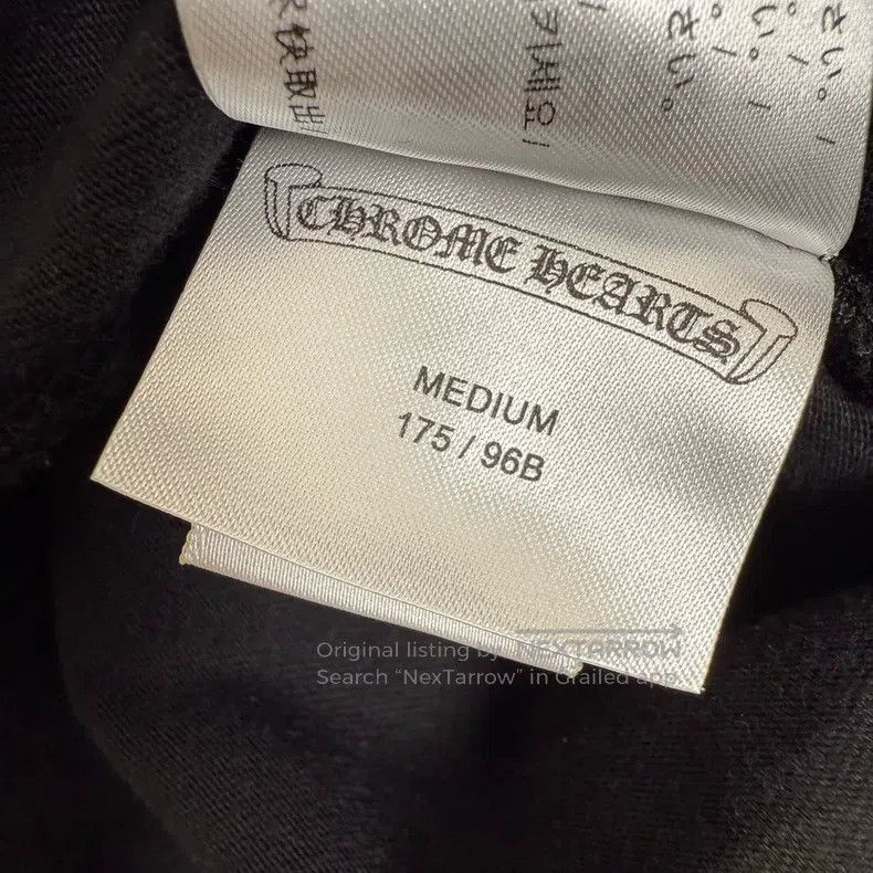 Chrome Hearts CHROME HEARTS Size M Black and yellow logo long-sleeve shir Size US M / EU 48-50 / 2 - 4 Thumbnail