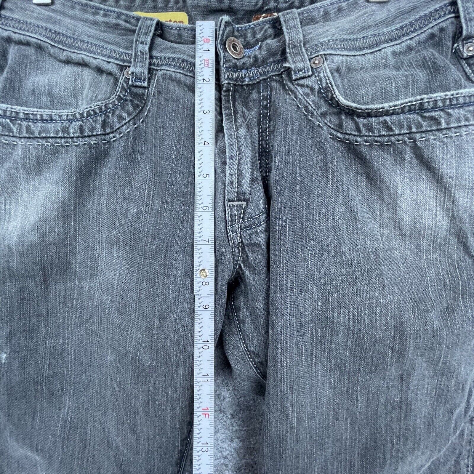 AG Adriano Goldschmied Adriano Goldschmied Jeans Mens 30 The Easton Grey Straight Size US 30 / EU 46 - 5 Thumbnail