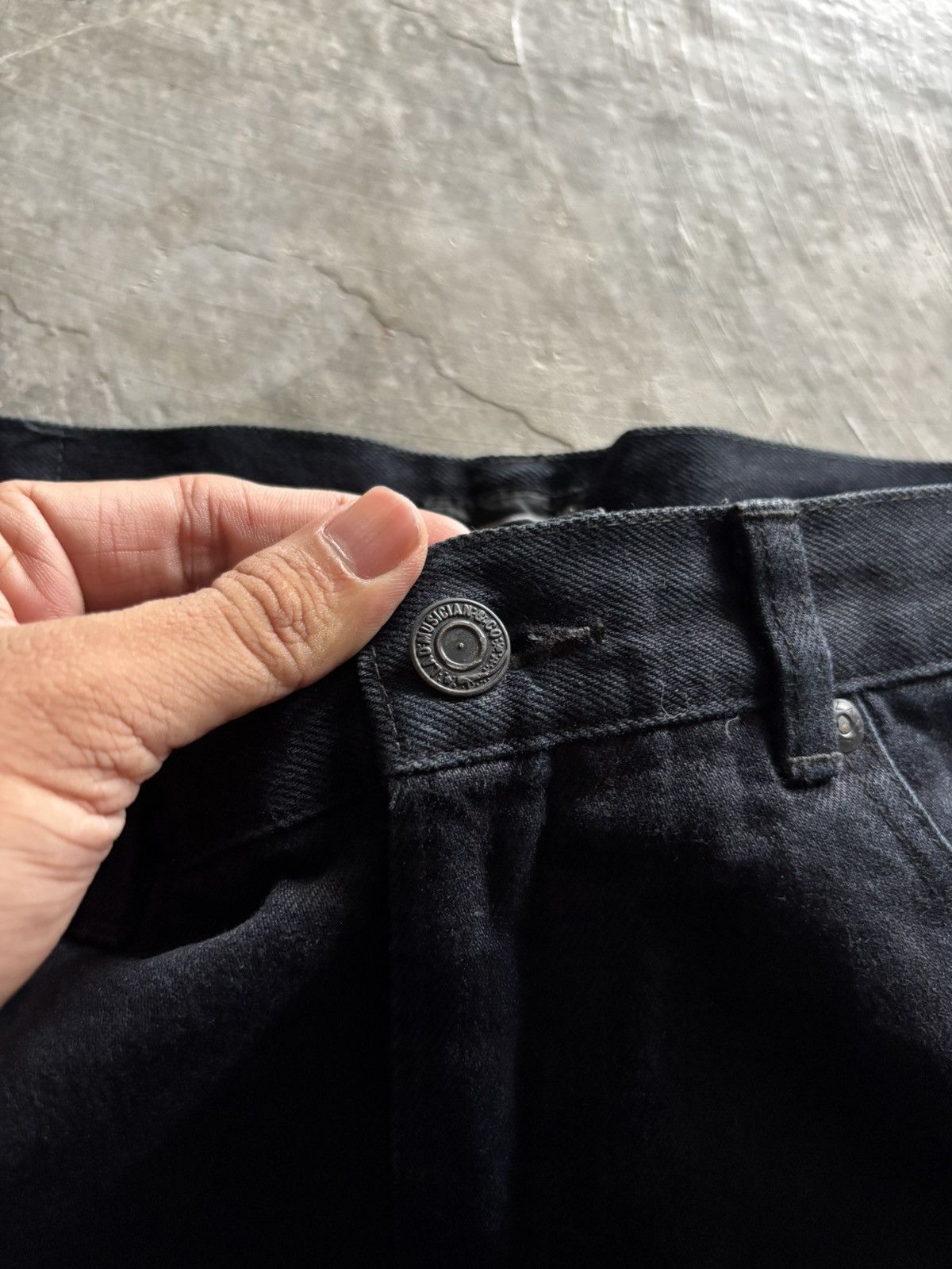 Lad Musician LAD MUSICIAN japanese designer yuichi kuroda twist leg style Size US 31 - 3 Thumbnail