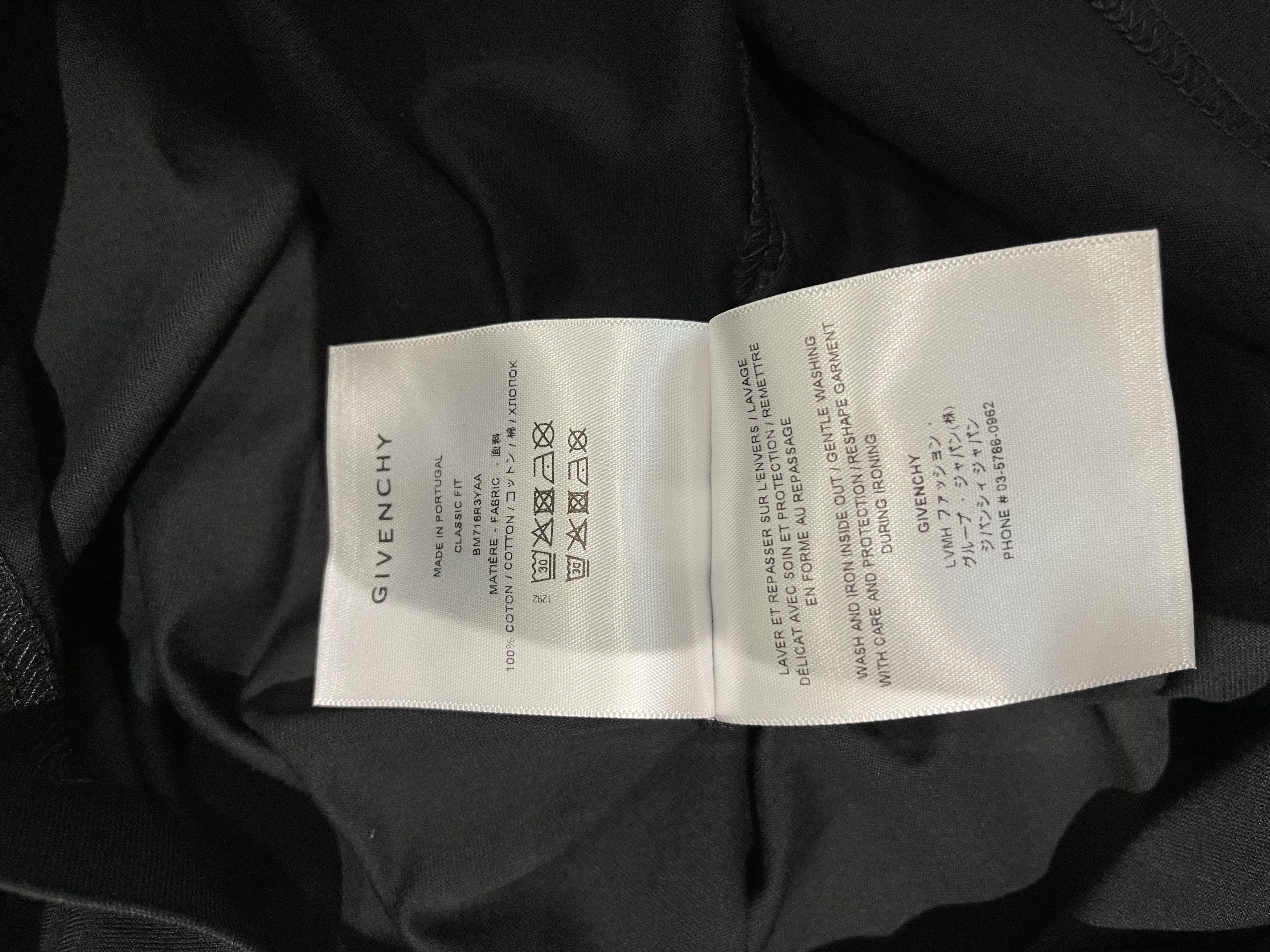 Givenchy Givenchy College Logo Printed T Shirt Size US S / EU 44-46 / 1 - 7 Thumbnail