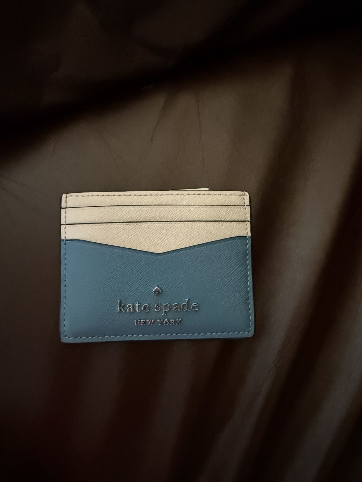 Kate Spade Kate Spade Teal and Cream Card Holder Size ONE SIZE - 1 Thumbnail