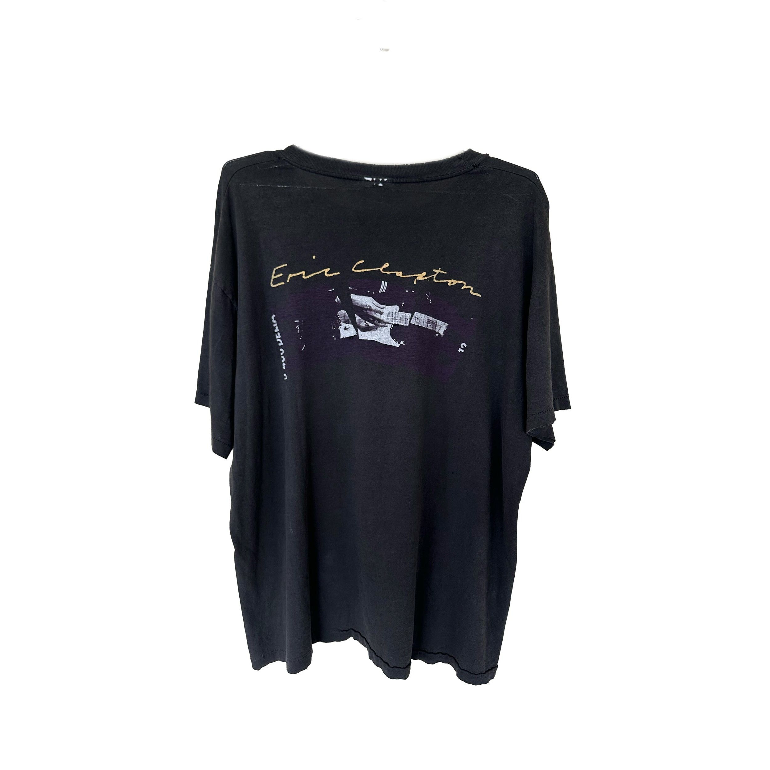 Vintage Eric Clapton Vintage Tour T-Shirt Size US XL / EU 56 / 4 - 2 Thumbnail
