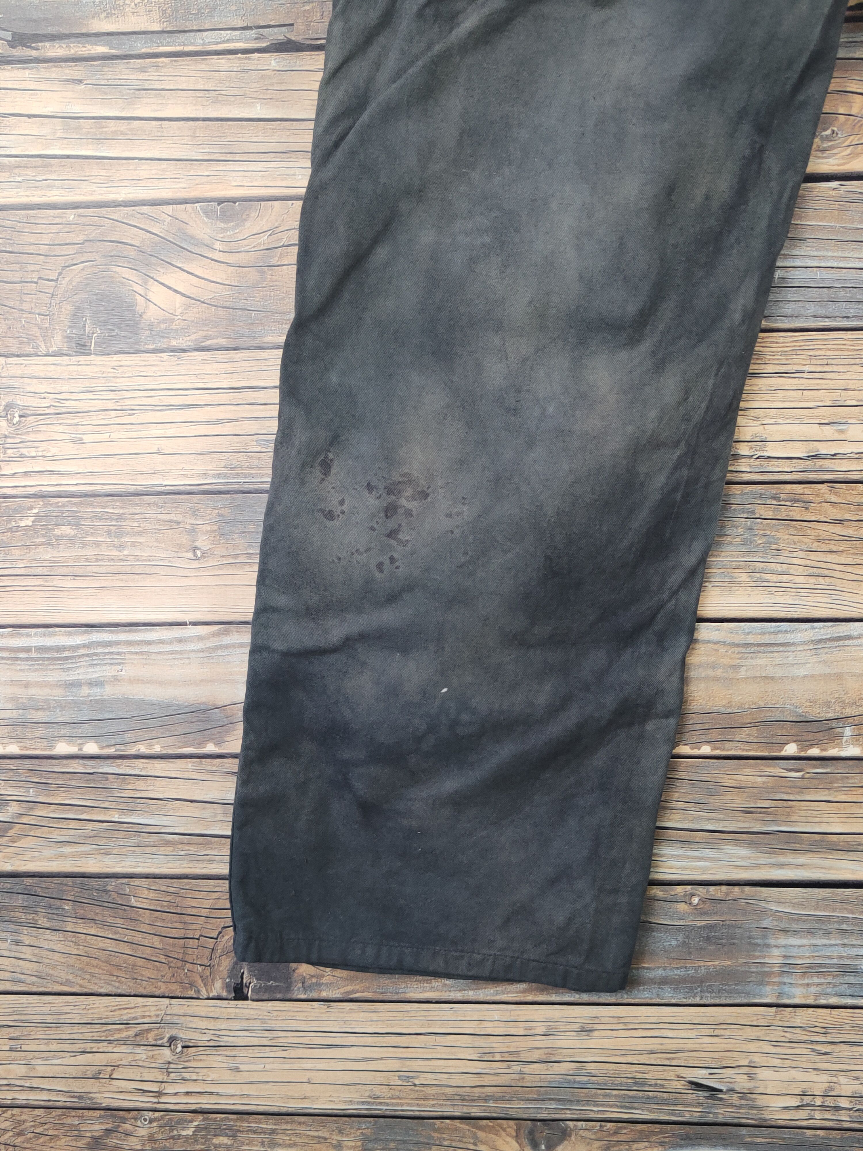 Carhartt DL Carhartt Black Faded Multipocket Cargo Pants #46-076 Size US 27 - 9 Thumbnail