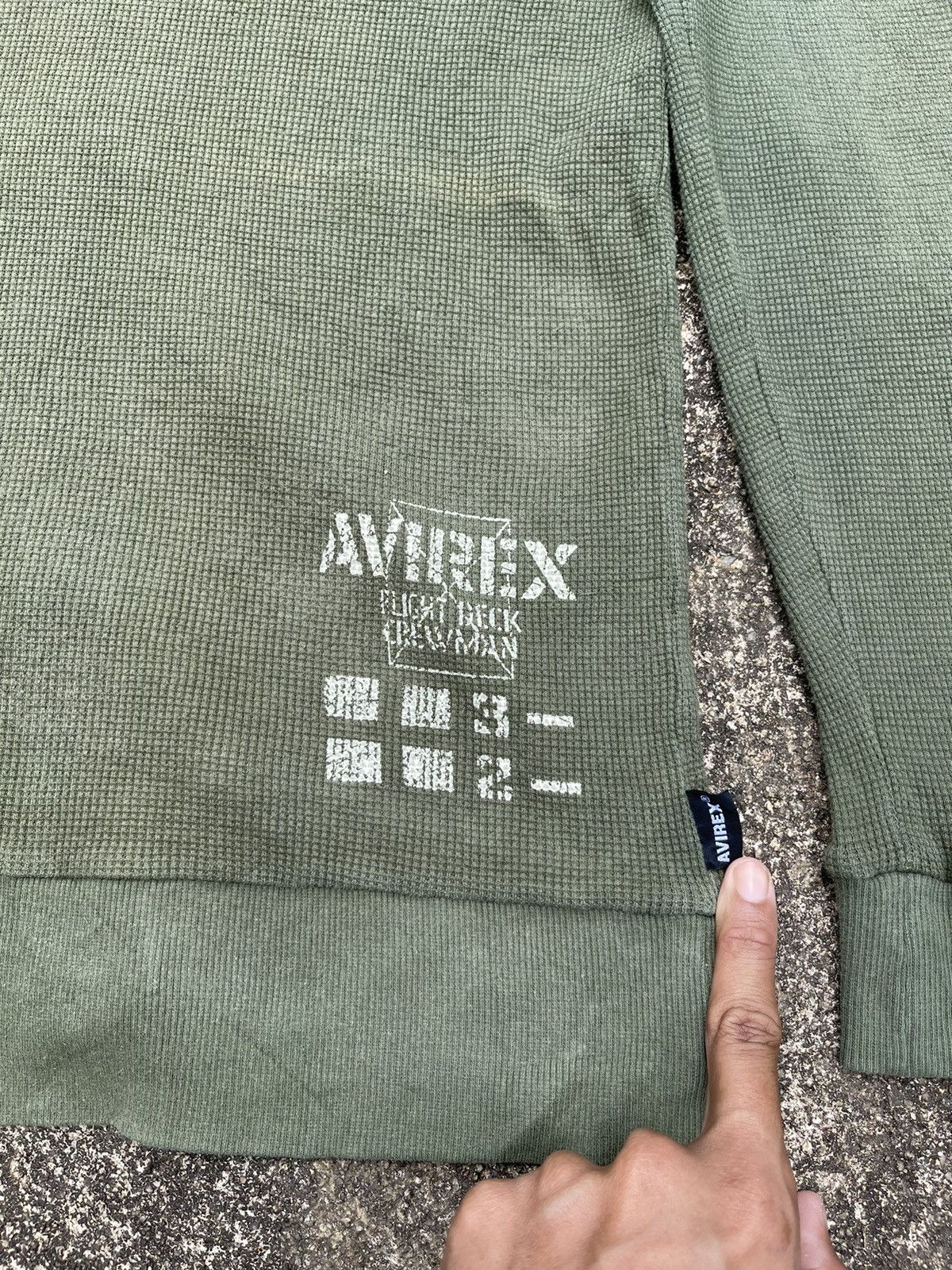 Avirex Avirex U.S.A. Marines Zip Hoodie Military Green Vintage Size US M / EU 48-50 / 2 - 11 Thumbnail