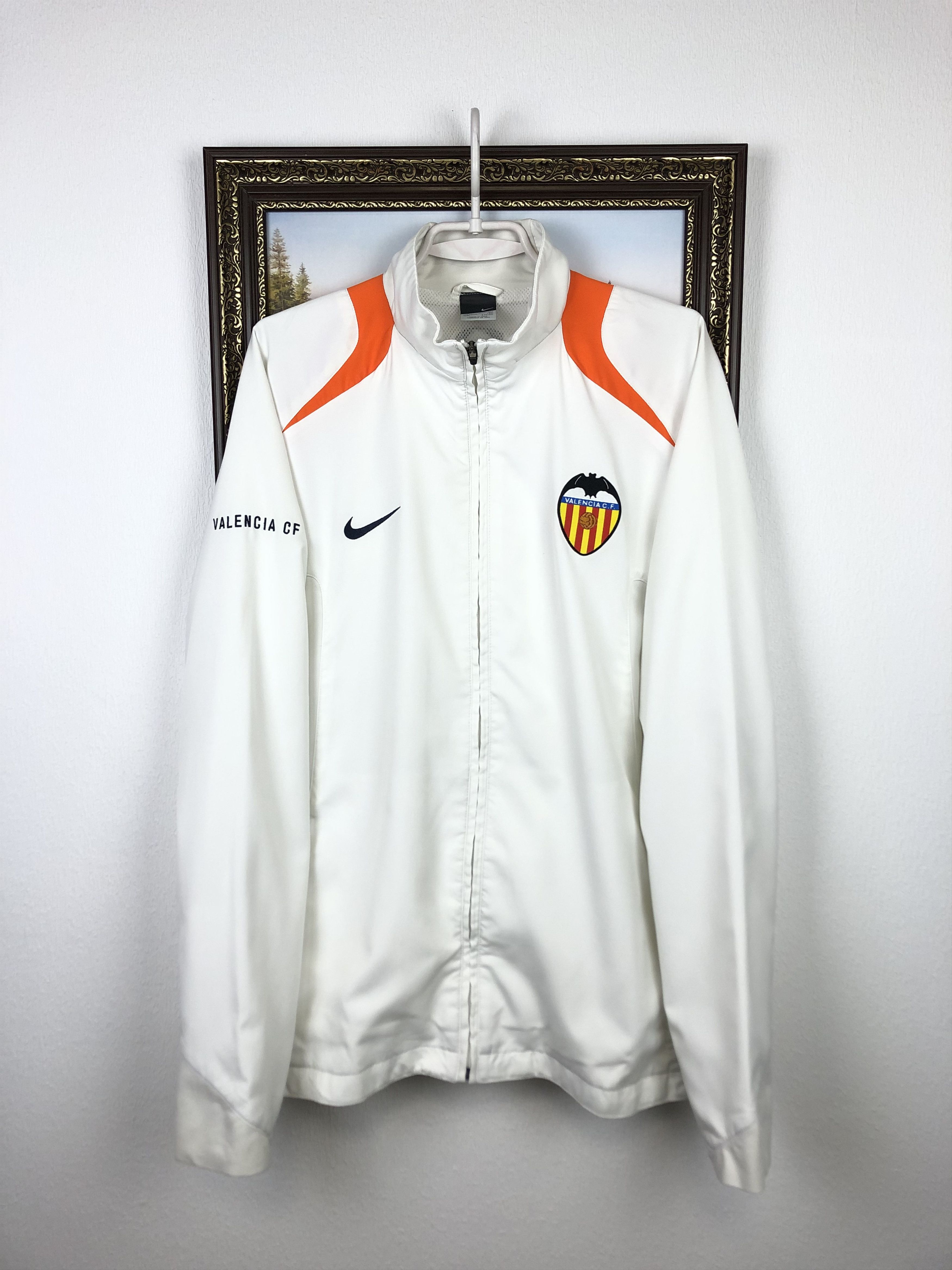 Nike Vintage Nike Valencia Football Jacket Soccer Track Top Mens Size US XL / EU 56 / 4 - 1 Thumbnail