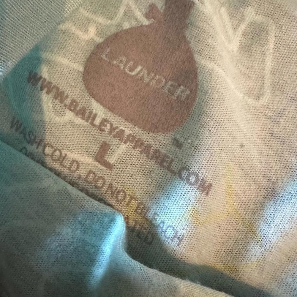 Designer Men’s unique T-shirt, in a light blue color - NWOT Size US L / EU 52-54 / 3 - 3 Thumbnail