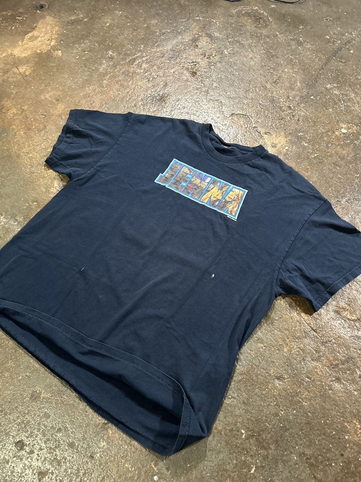 Vintage VINTAGE JENNA JAMESON SHIRT XL NAVY RARE ADULT PORN FADED Size US XL / EU 56 / 4 - 3 Thumbnail