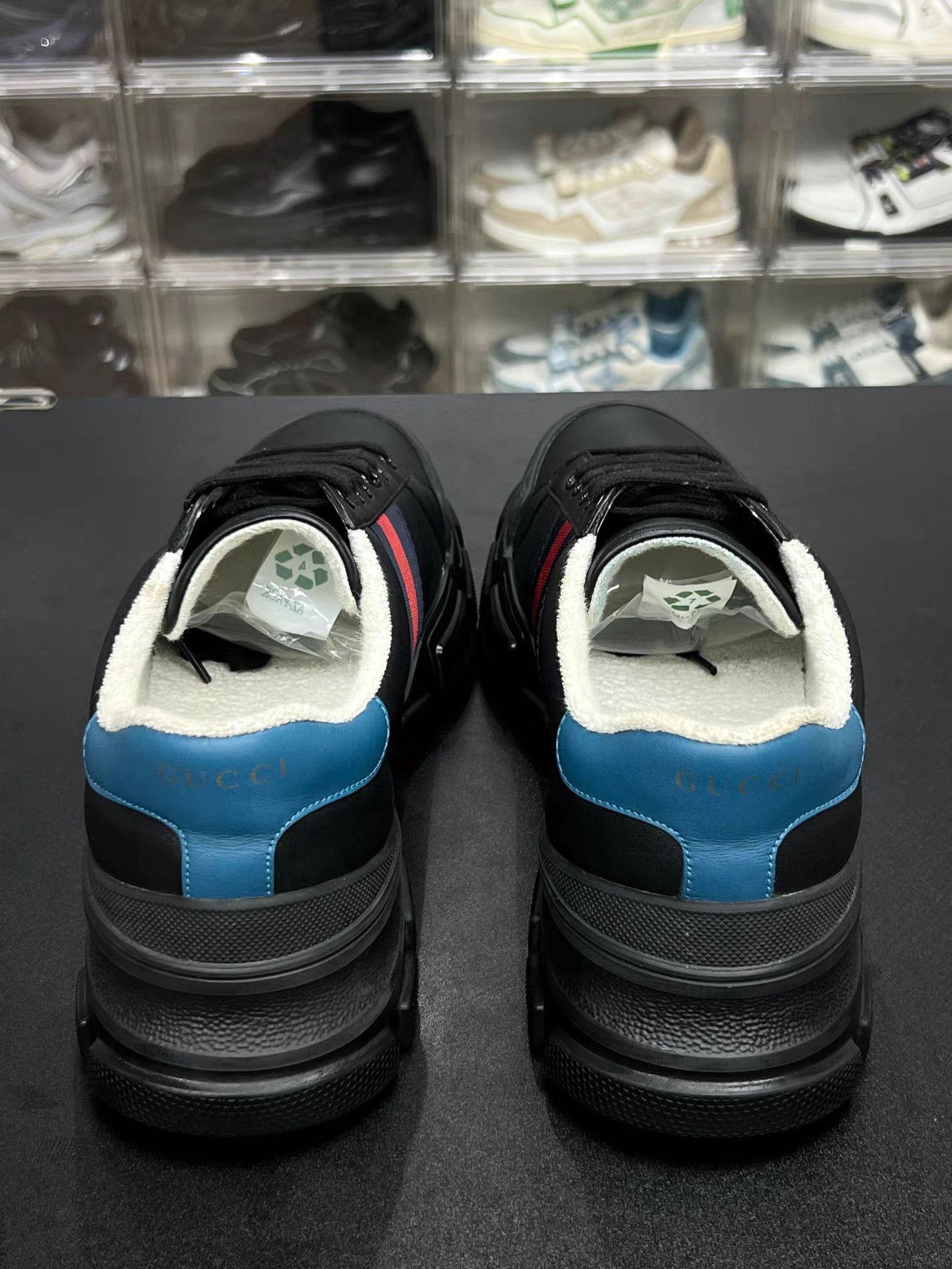 Gucci GUCCI Web Low-Top Sneakers K15 Size US 9.5 / EU 42-43 - 7 Thumbnail
