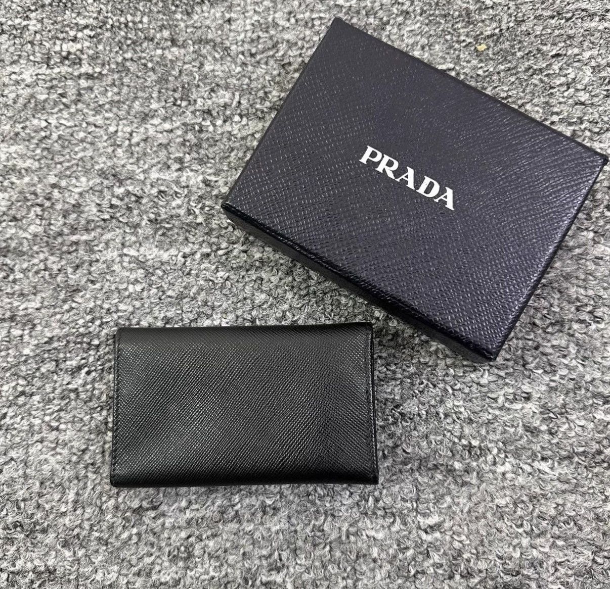 Prada Prada Black Short Key Pouch K12 Size ONE SIZE - 2 Thumbnail