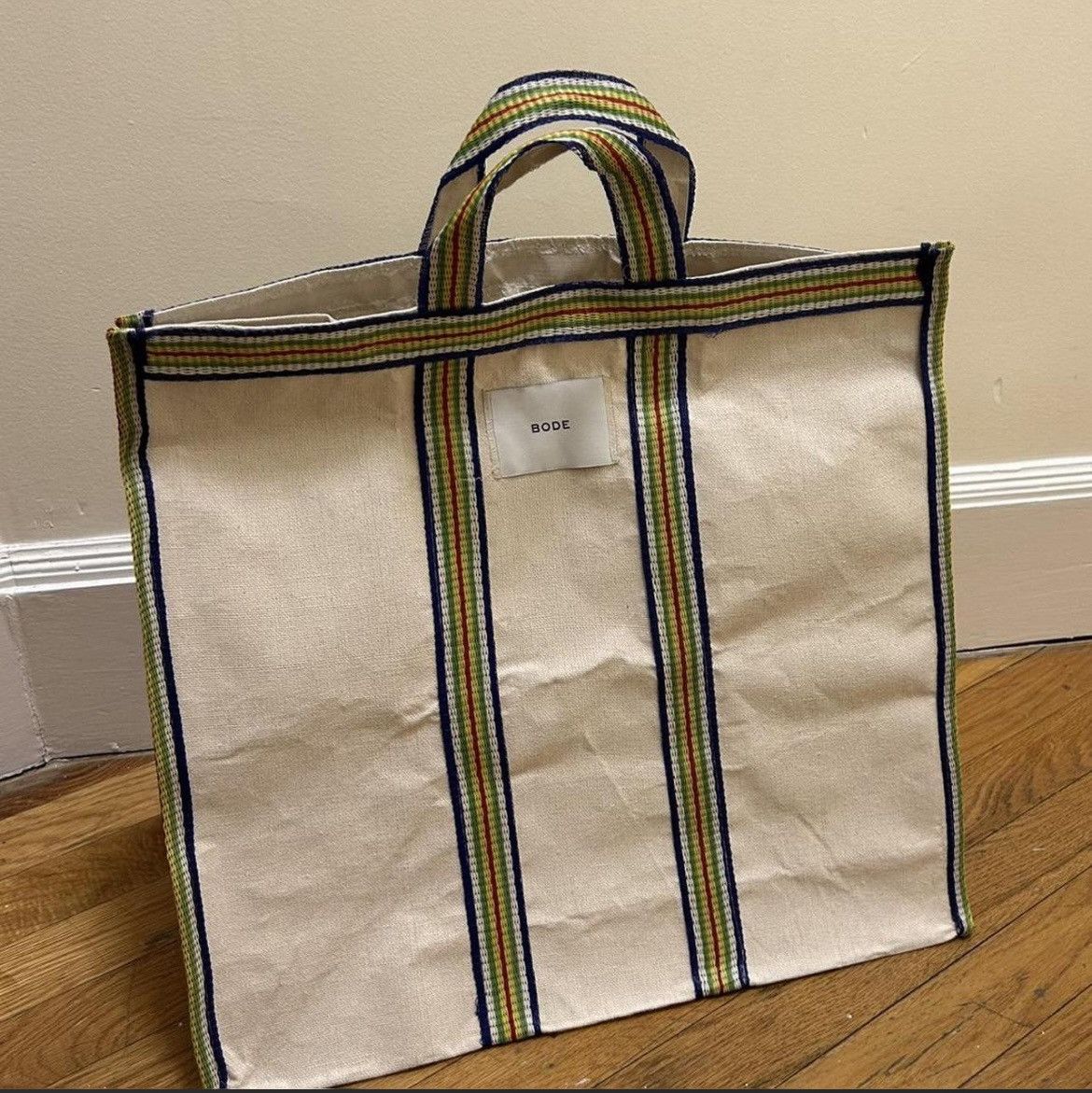 Bode Bode Canvas Fish Bag - NEW | Grailed